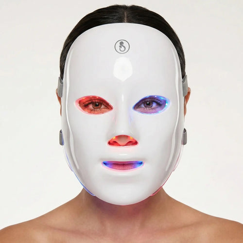 Masque Photothérapie LED Pro 7-Spectres – Anti-âge, Acné & Éclat en 10 Min/Jour